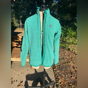 Women’s Teal Patagonia Jacket, Size medium